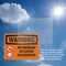 Signmission No Smoking No Eating No Drinking OSHA Warning Sign, Plastic, 10in W x 7in L, 2PK OS-2PACK-WS-P-710-L-12712 - alternate 2